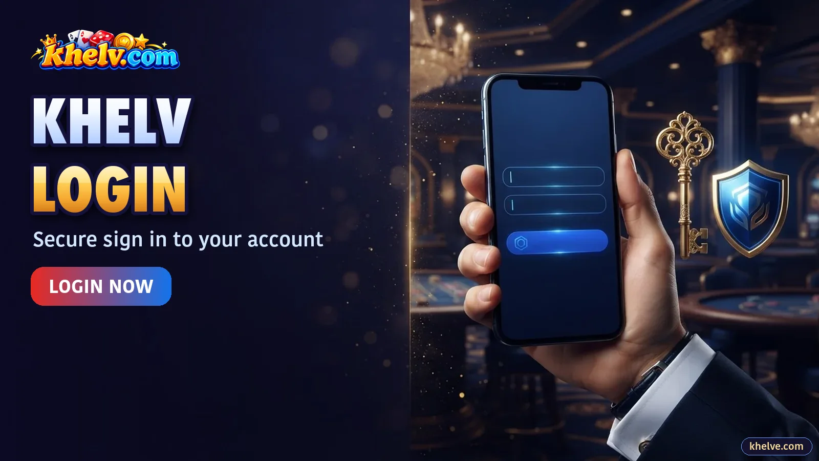 Khelv Login banner